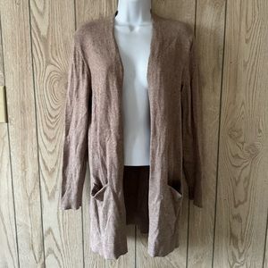 Old Navy Open Front Cardigan, Tan, Women’s M